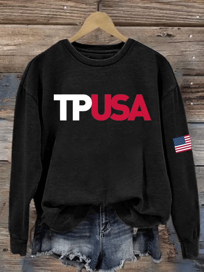 Women's Turning Point USA Print Sweatshirt