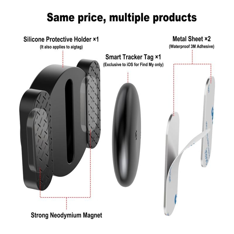 🔥🎁GPS Tracker for Car,Mini Trackers Device with Weatherproof Magnetic Case-No Monthly Fee-Best Hidden GPS Trackers