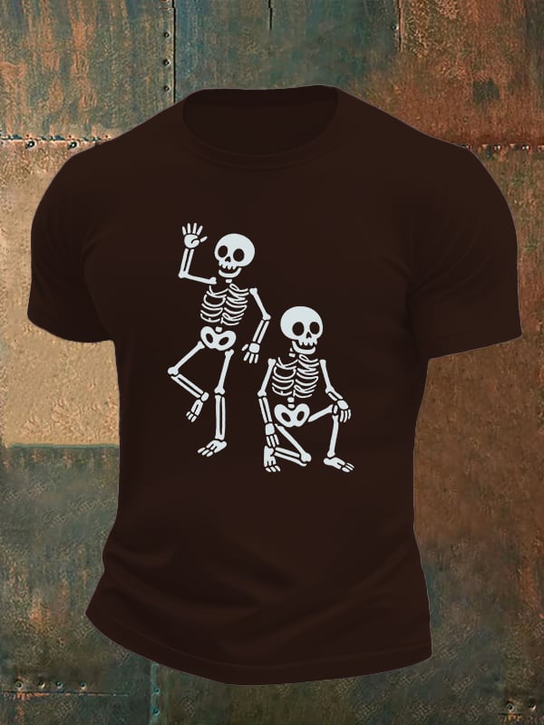 Men's Halloween FDT Printed Casual T-Shirt