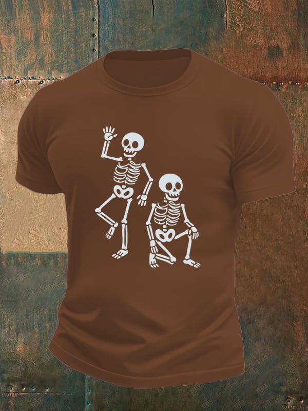 Men's Halloween FDT Printed Casual T-Shirt