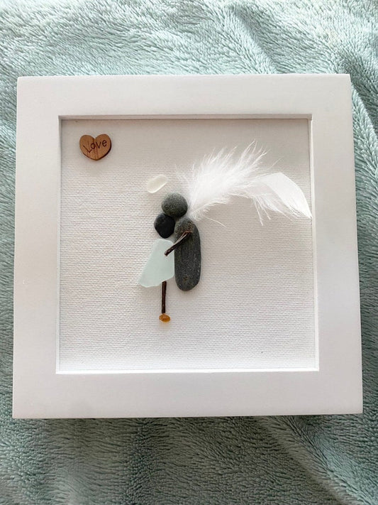 2025💘Memorial Gift Sorry for your loss Gift Sea Glass Art Sympathy Gift