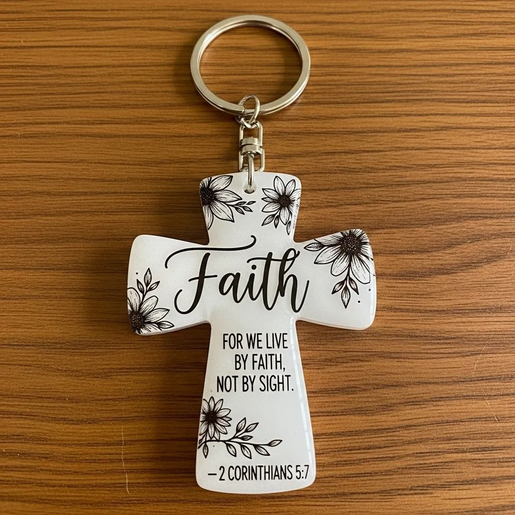 🔥LAST DAY BUY 3 GET 1 FREE✝️Inspirational Cross Pendants & Keychains✨Crafted by Hand