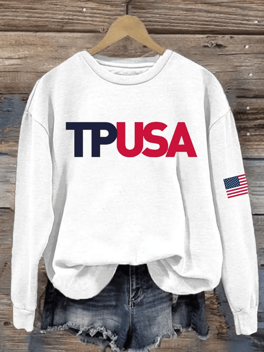 Women's Turning Point USA Print Sweatshirt