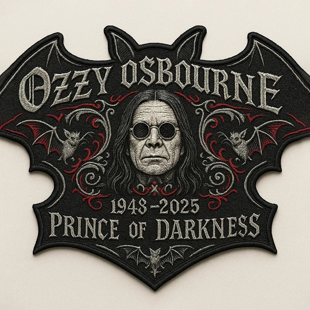 Ozzy Osbourne 1948–2025 Memorial Patch
