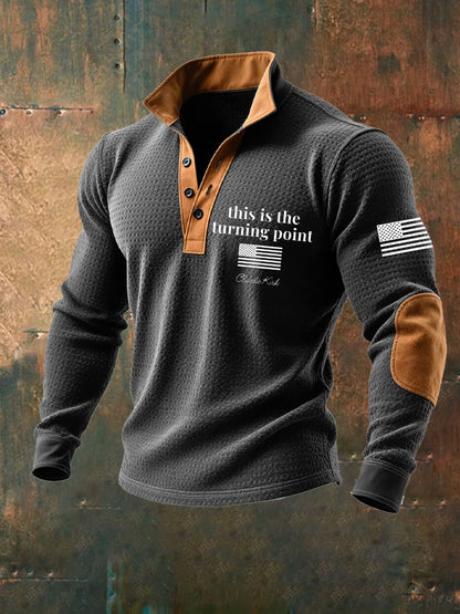 Men's This is the Turning Point Print Sweatshirt