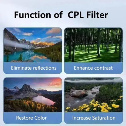 52mm CPL Polarized Lens for Smartphones