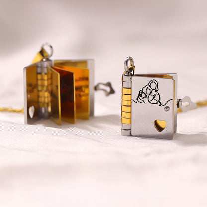 For Granddaughter - The Most Beautiful Chapter Book Necklace