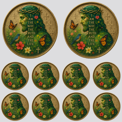 🏆Flash Sale 60% OFF - 🙏"The Way, The Truth, The Life" Commemorative Coin