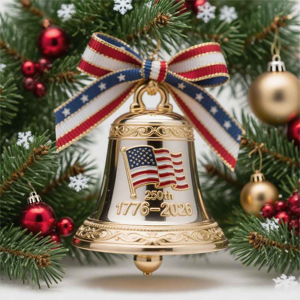 🔔250th Anniversary Bell Ornament