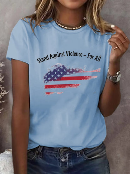 Women's  Print Casual T-shirt