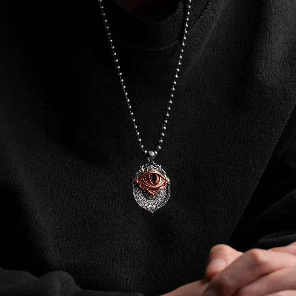 🔥LAST DAY 49% OFF👁️‍🗨️🔮Handmade Tarot Vision Pendant: Connect to Cosmic Wisdom Anytime