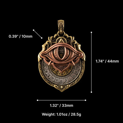 🔥LAST DAY 49% OFF👁️‍🗨️🔮Handmade Tarot Vision Pendant: Connect to Cosmic Wisdom Anytime