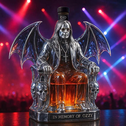 Ozzy Osbourne Limited Edition Whiskey Bottle
