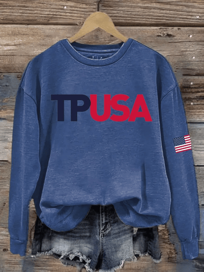 Women's Turning Point USA Print Sweatshirt