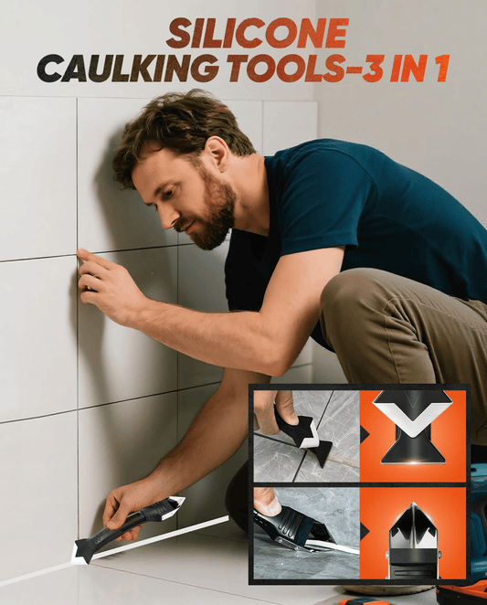🔥LAST DAY 50% OFF🧰 3-in-1 Silicone Caulking Tool