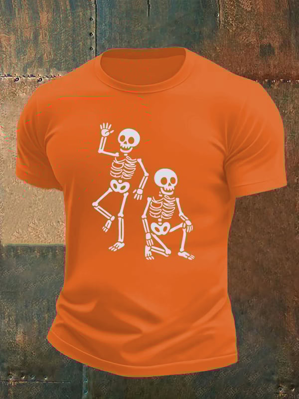 Men's Halloween FDT Printed Casual T-Shirt