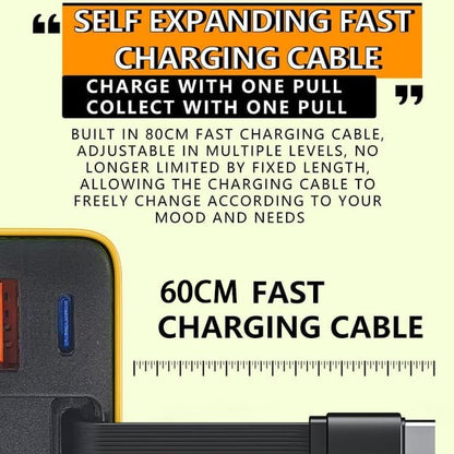 🎁Last Day Promotion 49% OFF✨- 3 in 1 Charger Retractable 80W MAX Fast Speed