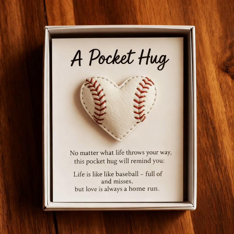 ⚾Sport-Themed Pocket Hug Collection with Inspirational Gift Cards💌