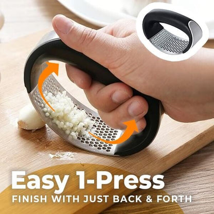 🔥Special Offer Now - Stainless Steel Garlic Presser