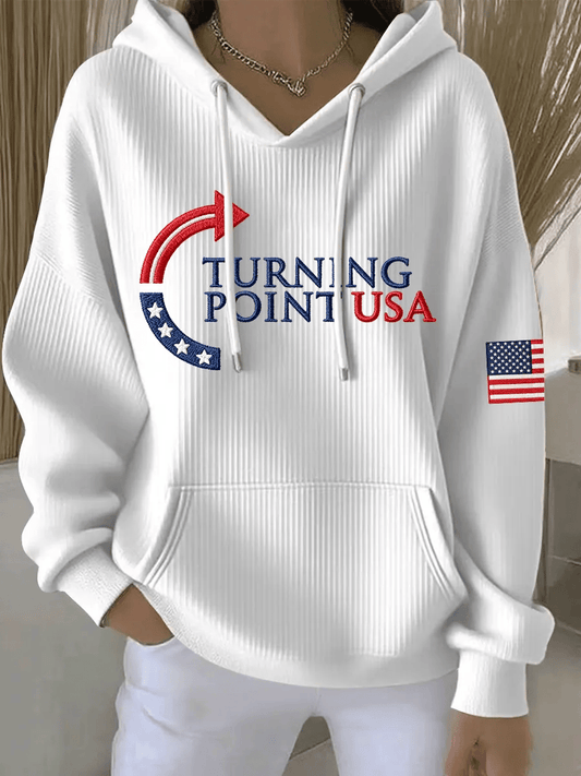 Women's Turning Point USA Print Casual Sweatshirt