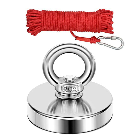 Fishing Magnet: 260LBS Super Strong Neodymium Magnet for Epic Treasure Hunting 🧲