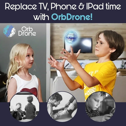 OrbDrone – 🎄Early Christmas Sale-49% OFF🎁 Flying Orb Pro Spinner Mini Drone