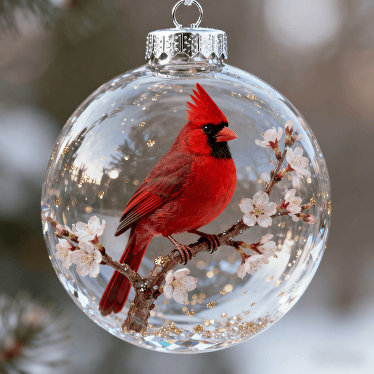 🔥LAST DAY 50% OFF-🐦Nature’s Birds Crystal Glass Ornament