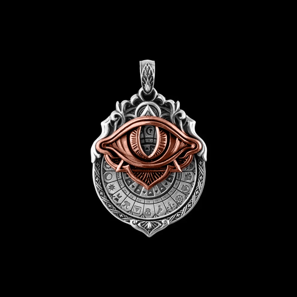 🔥LAST DAY 49% OFF👁️‍🗨️🔮Handmade Tarot Vision Pendant: Connect to Cosmic Wisdom Anytime