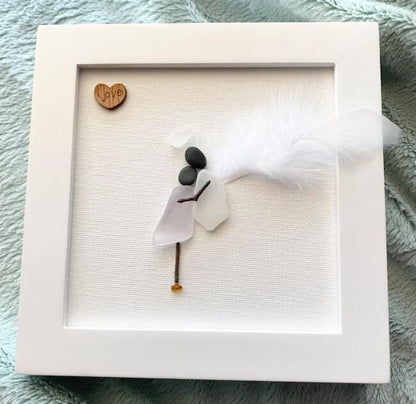 2025💘Memorial Gift Sorry for your loss Gift Sea Glass Art Sympathy Gift