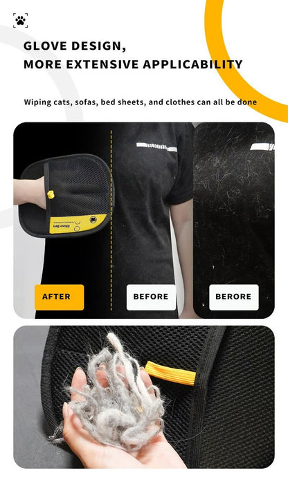 ✨ Pet hair remover Electrostatic gloves