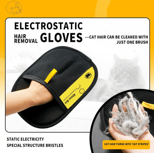 ✨ Pet hair remover Electrostatic gloves