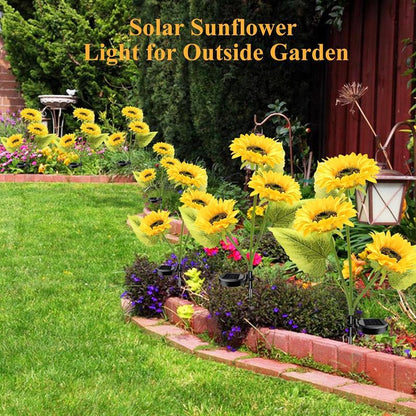 🌻Factory Direct Sales 49% Off - 🌞Solar LED Sunflower Garden Lights-29.6inch/74cm