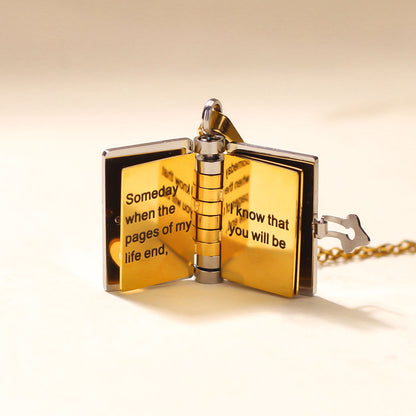 For Granddaughter - The Most Beautiful Chapter Book Necklace