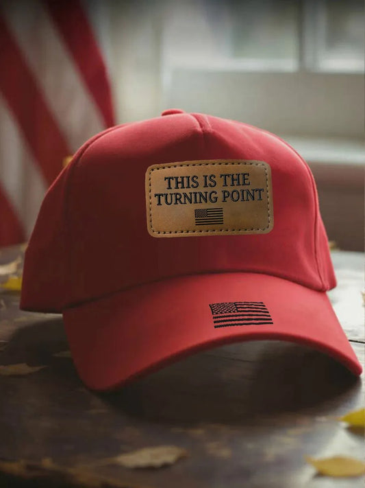 This Is A Turning Point Print Baseball Cap