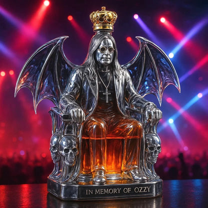 Ozzy Osbourne Limited Edition Whiskey Bottle