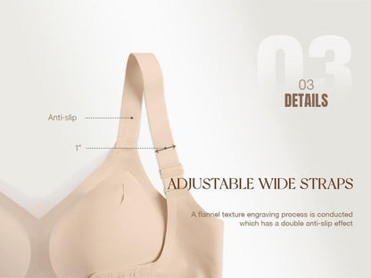 🏆Flash Sale⚡ 50K+ SOLD! Almost Gone-💥🎉Women Wireless V-Neck Mesh Bralette,Best Gifts