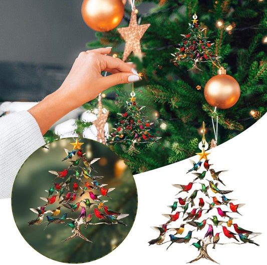 🔥2025 New Release 50% OFF - 🐦🎄Hummingbird Christmas Ornament✨(Same as in the video)