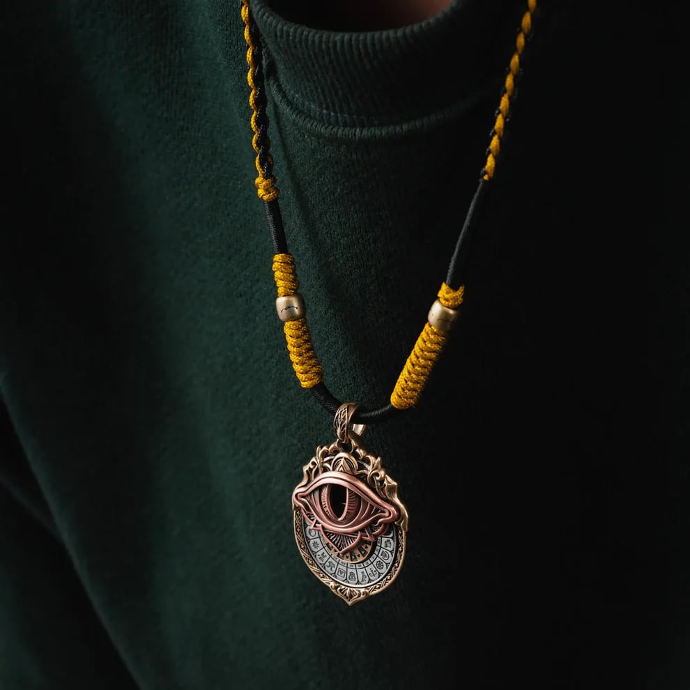 🔥LAST DAY 49% OFF👁️‍🗨️🔮Handmade Tarot Vision Pendant: Connect to Cosmic Wisdom Anytime