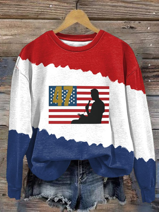 Women's Freedom Print Sweatshirt