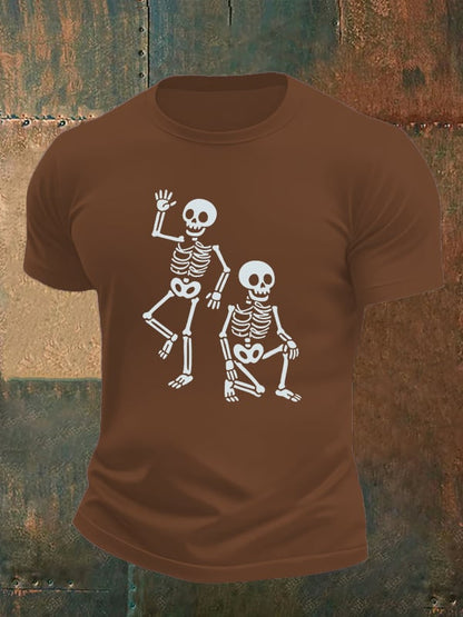 Men's Halloween FDT Printed Casual T-Shirt