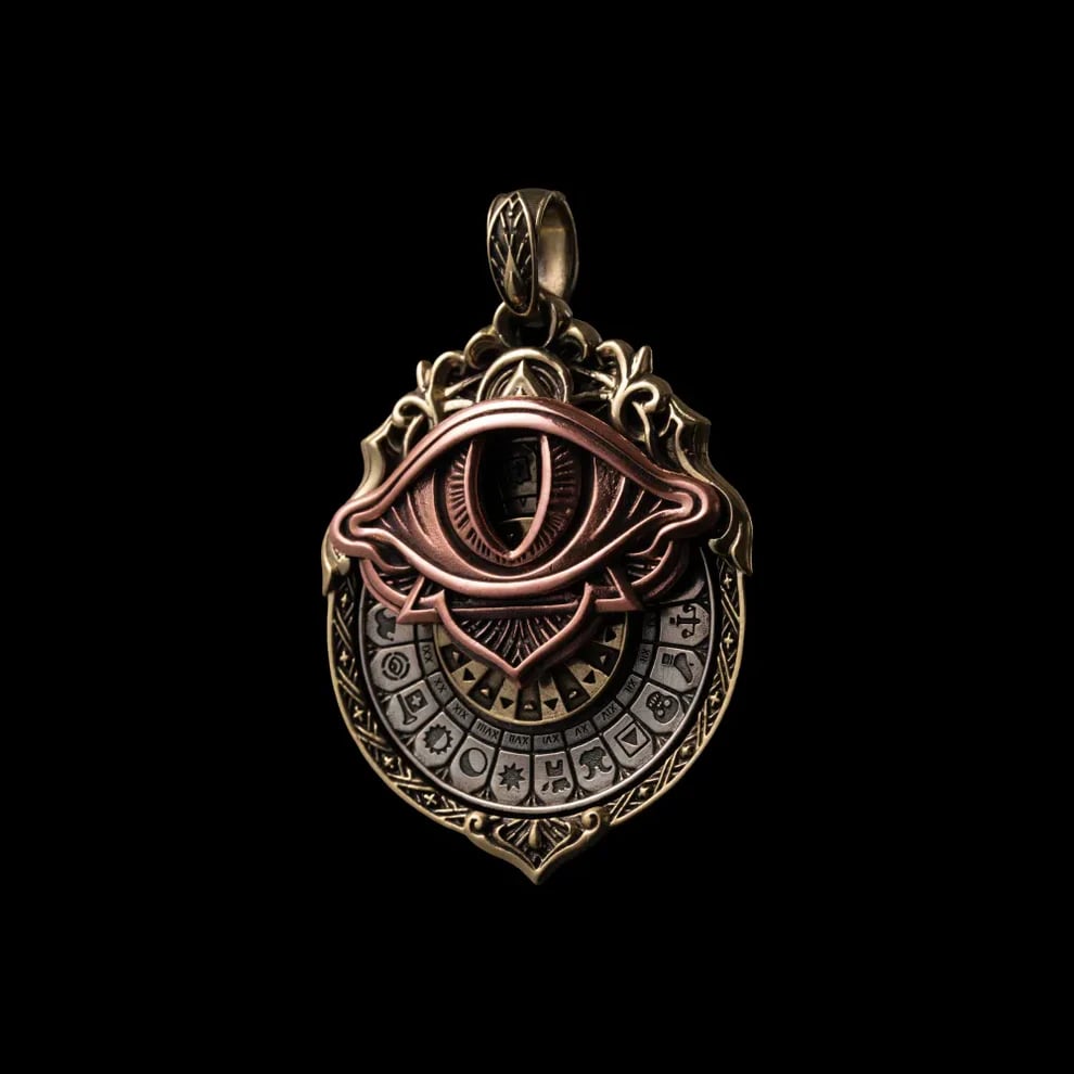 🔥LAST DAY 49% OFF👁️‍🗨️🔮Handmade Tarot Vision Pendant: Connect to Cosmic Wisdom Anytime